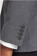 Athletic Fit Grey Kings Suit Jacket