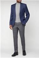  Blue Pick & Pick Tailored Fit Suit