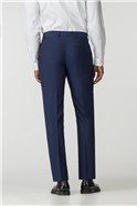  Blue Plain Tailored Fit Suit