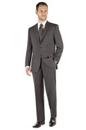  Charcoal Check Regular Fit Suit Jacket