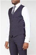 Navy Panama Waistcoat