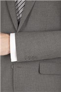  Grey Narrow Stripe Regular Fit Suit Jacket