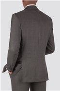  Tailored Fit Charcoal Pick and Pick Suit