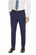 Studio Bright Blue Plain Ivy League Suit Trouser