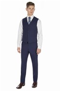 Studio Bright Blue Plain Ivy League Suit