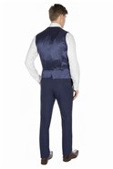 Studio Bright Blue Plain Ivy League Waistcoat