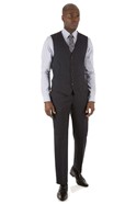  Blue Prince of Wales Check Regular Fit Waistcoat