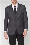 Tailored Fit Out Smoked Pearl Kings Suit Jacket