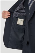  Tailored Fit Navy Pick & Pick Suit