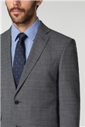  Charcoal Jaspe Tailored Fit Suit 
