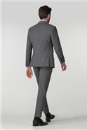  Charcoal Jaspe Tailored Fit Suit 