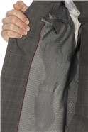 Studio by  Grey with Pink Overcheck Tailored Fit Waistcoat