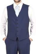  Blue Adjustable Fit Waistcoat