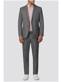 Smoked Grey Jaspe Slim Fit Trousers