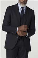  Performance Navy Twill Regular Fit Suit Jacket