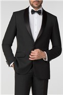  Regular Fit Satin Shawl Lapel Tuxedo Jacket