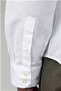  Long Sleeved White Oxford Shirt