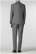  Skinny Fit Silver Grey Suit Jacket