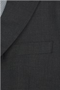  Regular Fit Charcoal Textured Travel Suit Jacket