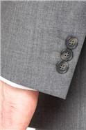  Regular Fit Grey Plain Suit Jacket