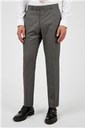  Slim Fit Grey Plain Trousers