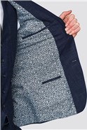  Navy Fleck Slim Fit Suit