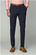  Navy Dot Super Skinny Suit