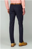  Navy Dot Super Skinny Suit