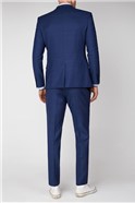  Blue Jaspe Skinny Fit Two Piece Suit 