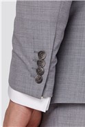  Ice Grey Tailored Fit Waistcoat