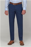  Airforce Windowpane Tailored Fit Suit