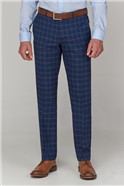  Airforce Windowpane Tailored Fit Trousers