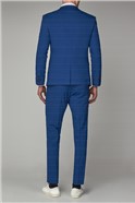  Skinny Fit Rich Blue Suit