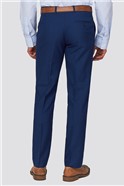 Branded Blue Semi-Plain Regular Fit Suit 