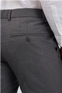  Regular Fit Grey Suit Trousers