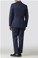  Regular Fit Navy Twill Performance Suit