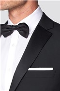  Black Regular Fit Tuxedo Jacket