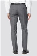  Tailored Fit Charcoal Texture Suit 