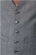  Tailored Fit Charcoal Texture Suit 