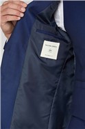  Blue Texture Tailored Fit Jacket