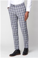  Jack Grey Check Slim Fit Trouser