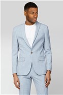  Slim Fit Light Blue Two Piece Suit