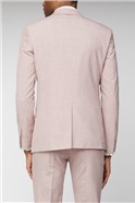  Slim Fit Light Pink Suit Jacket