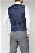  Grey Check Waistcoat