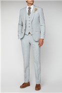 Occasions Tailored Fit Light Grey Texture Suit