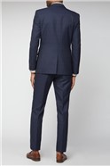 Limehaus | Navy Caramel Checked Suit | Suit Direct