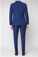 Occasions Tailored Fit Blue Plain Suit