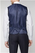  Navy Jacquard Texture Regular Fit Soho Jacket