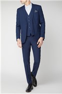  Slim Fit Bright Blue Suit