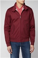 Ben Sherman Wine Red Harrington Jacket SuitDirect